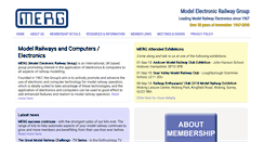 Desktop Screenshot of merg.org.uk